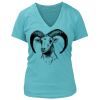 Women's Premium Deep V-Neck T-Shirt Thumbnail