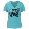 Women's Premium Deep V-Neck T-Shirt Thumbnail