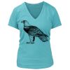 Women's Premium Deep V-Neck T-Shirt Thumbnail