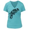 Women's Premium Deep V-Neck T-Shirt Thumbnail