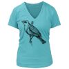 Women's Premium Deep V-Neck T-Shirt Thumbnail