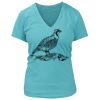 Women's Premium Deep V-Neck T-Shirt Thumbnail