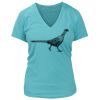 Women's Premium Deep V-Neck T-Shirt Thumbnail