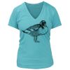 Women's Premium Deep V-Neck T-Shirt Thumbnail