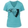 Women's Premium Deep V-Neck T-Shirt Thumbnail