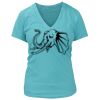Women's Premium Deep V-Neck T-Shirt Thumbnail