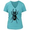 Women's Premium Deep V-Neck T-Shirt Thumbnail