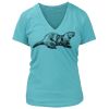 Women's Premium Deep V-Neck T-Shirt Thumbnail