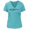 Women's Premium Deep V-Neck T-Shirt Thumbnail