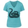 Women's Premium Deep V-Neck T-Shirt Thumbnail