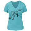 Women's Premium Deep V-Neck T-Shirt Thumbnail