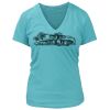 Women's Premium Deep V-Neck T-Shirt Thumbnail