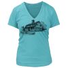 Women's Premium Deep V-Neck T-Shirt Thumbnail