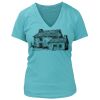 Women's Premium Deep V-Neck T-Shirt Thumbnail