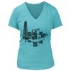 Women's Premium Deep V-Neck T-Shirt Thumbnail