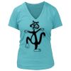 Women's Premium Deep V-Neck T-Shirt Thumbnail