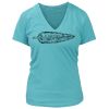 Women's Premium Deep V-Neck T-Shirt Thumbnail