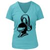 Women's Premium Deep V-Neck T-Shirt Thumbnail