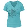 Women's Premium Deep V-Neck T-Shirt Thumbnail