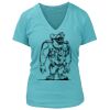 Women's Premium Deep V-Neck T-Shirt Thumbnail
