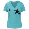Women's Premium Deep V-Neck T-Shirt Thumbnail