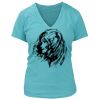 Women's Premium Deep V-Neck T-Shirt Thumbnail