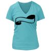 Women's Premium Deep V-Neck T-Shirt Thumbnail
