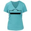 Women's Premium Deep V-Neck T-Shirt Thumbnail