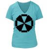 Women's Premium Deep V-Neck T-Shirt Thumbnail