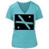 Women's Premium Deep V-Neck T-Shirt Thumbnail