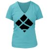 Women's Premium Deep V-Neck T-Shirt Thumbnail
