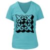 Women's Premium Deep V-Neck T-Shirt Thumbnail