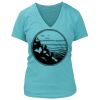 Women's Premium Deep V-Neck T-Shirt Thumbnail