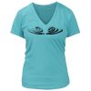 Women's Premium Deep V-Neck T-Shirt Thumbnail