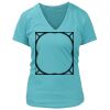Women's Premium Deep V-Neck T-Shirt Thumbnail