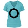 Women's Premium Deep V-Neck T-Shirt Thumbnail