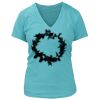 Women's Premium Deep V-Neck T-Shirt Thumbnail