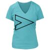 Women's Premium Deep V-Neck T-Shirt Thumbnail