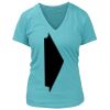 Women's Premium Deep V-Neck T-Shirt Thumbnail