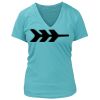 Women's Premium Deep V-Neck T-Shirt Thumbnail
