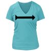 Women's Premium Deep V-Neck T-Shirt Thumbnail