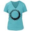 Women's Premium Deep V-Neck T-Shirt Thumbnail
