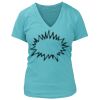 Women's Premium Deep V-Neck T-Shirt Thumbnail