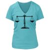 Women's Premium Deep V-Neck T-Shirt Thumbnail