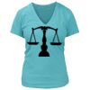 Women's Premium Deep V-Neck T-Shirt Thumbnail