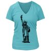 Women's Premium Deep V-Neck T-Shirt Thumbnail