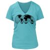 Women's Premium Deep V-Neck T-Shirt Thumbnail