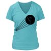 Women's Premium Deep V-Neck T-Shirt Thumbnail