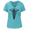 Women's Premium Deep V-Neck T-Shirt Thumbnail