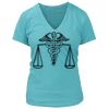 Women's Premium Deep V-Neck T-Shirt Thumbnail